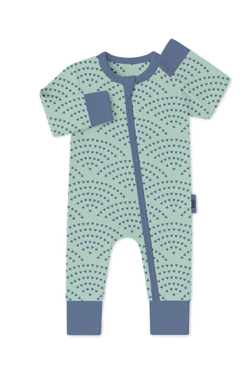 Baby's Pijamas One Piece – Green Dino Arcs