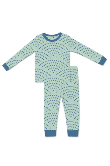 Children's Pijamas Set – Green Dino Arcs