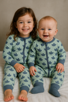 Baby's Pijamas One Piece – Green Dino