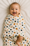 Baby Muslin Blanket – Color Blocks