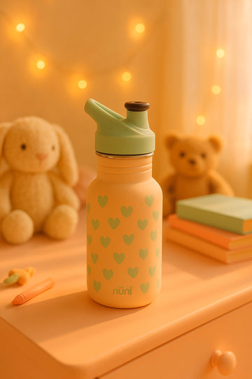 Pastel Heart Kids Thermos - 350ml | nüni