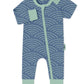 Baby's Pijamas One Piece – Blue Dino Arcs