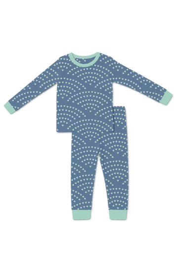 Children's Pijamas Set – Blue Dino Arcs