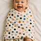 Baby Muslin Blanket – Color Blocks